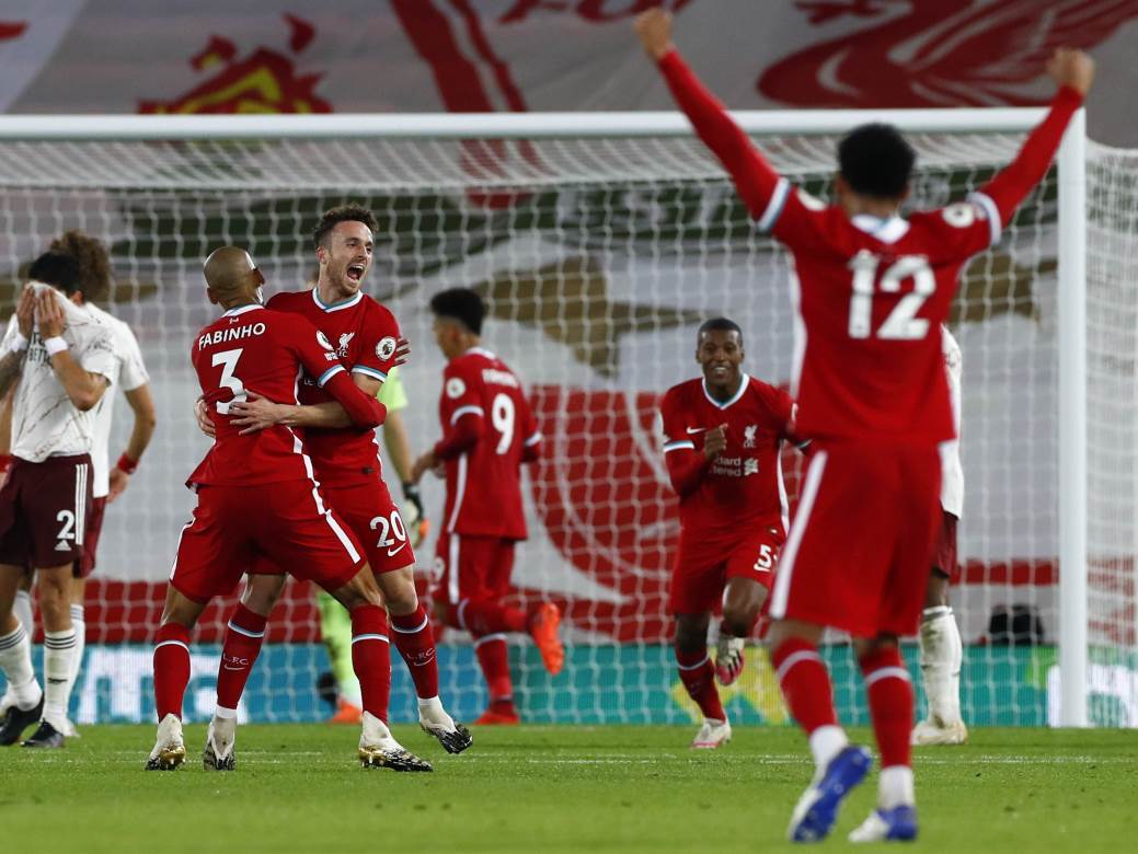 Liverpul - Arsenal 3:1 Premijer liga 2. kolo 