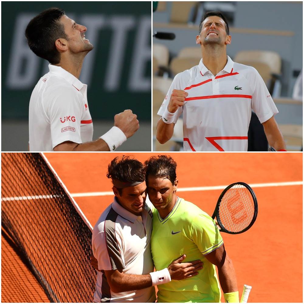  Rolan Garos finasle Đoković -Nadal rekordi Rodžer Federer 