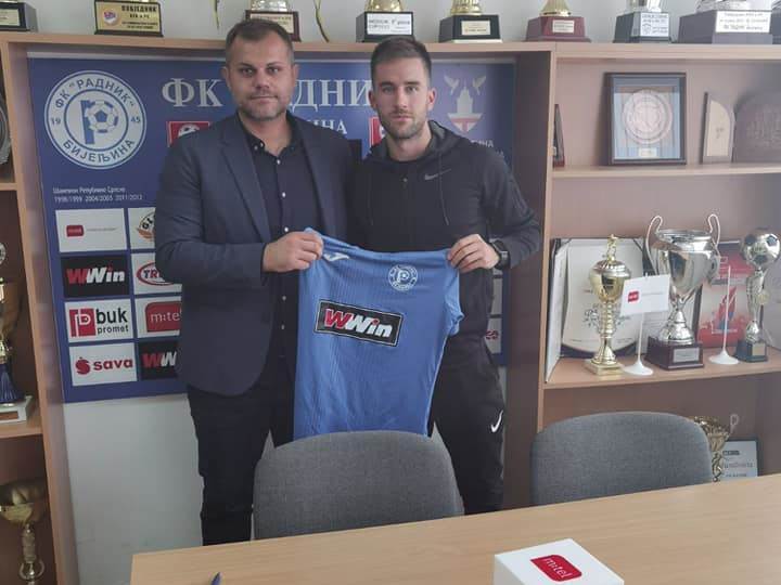  Milan Vušurović novi fudbaler FK Radnik Bijeljina 