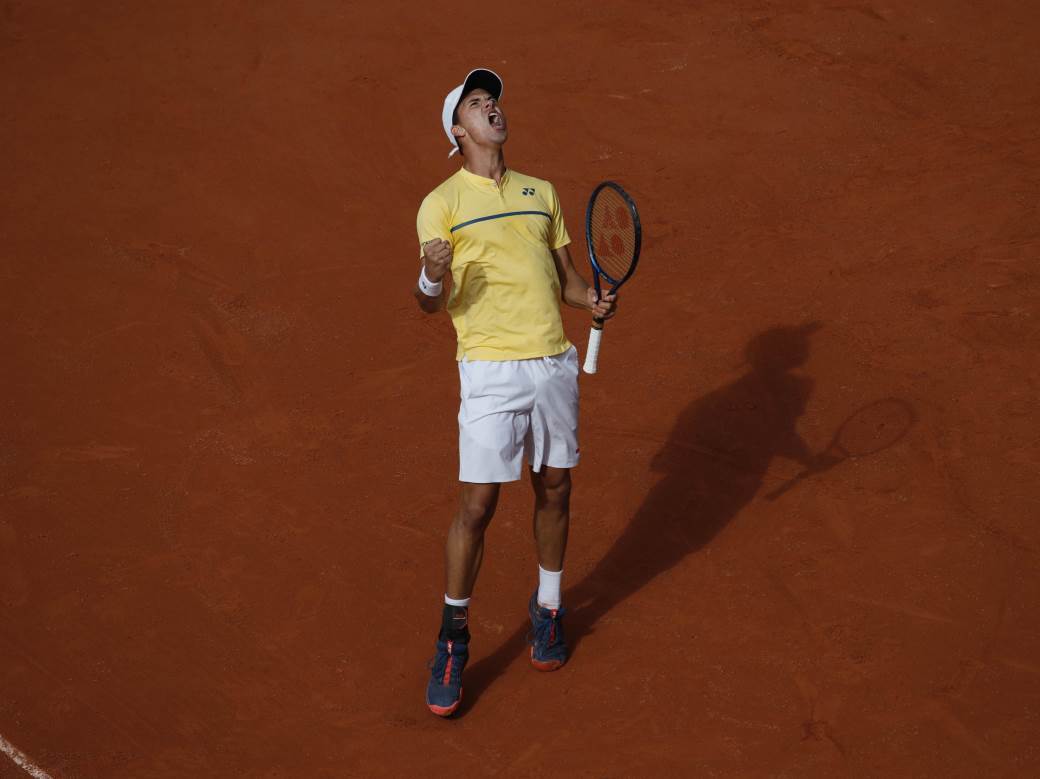  On je "ubica" favorita i na korak je od meča sa Novakom: Mladi Nemac opet šokirao sve na Rolan Garos 