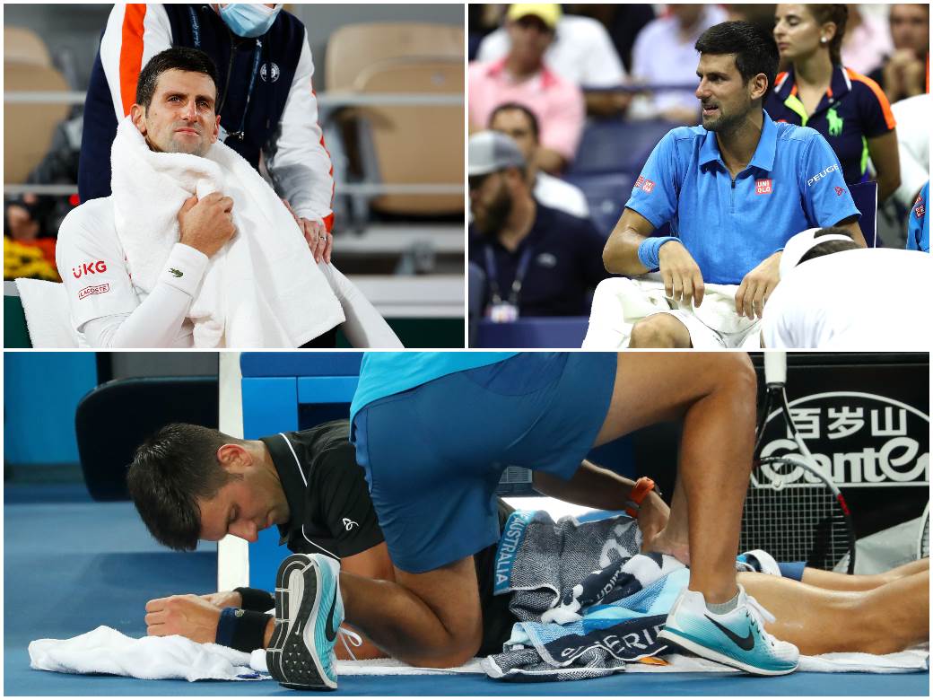 Novak-Djokovic-zale-se-medicinski-tajmaut-folira-povrede-krsi-pravila-Federer-Rodik-Mekinro-Raonic 