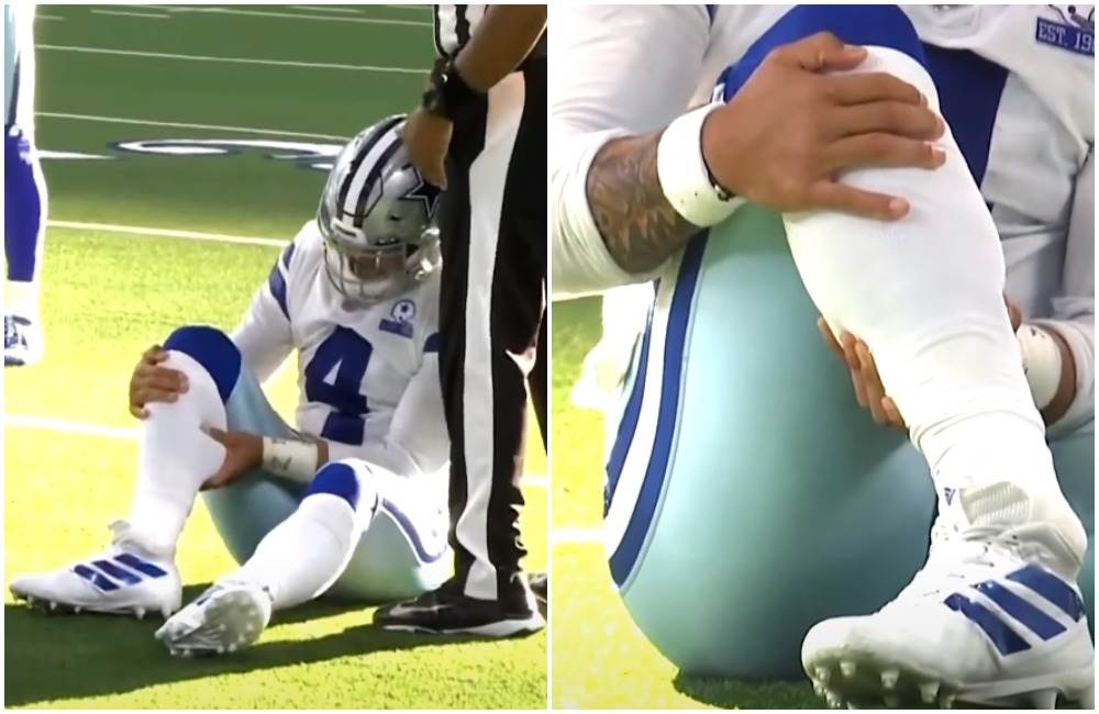  NFL Rejn Preskot prelom noge 