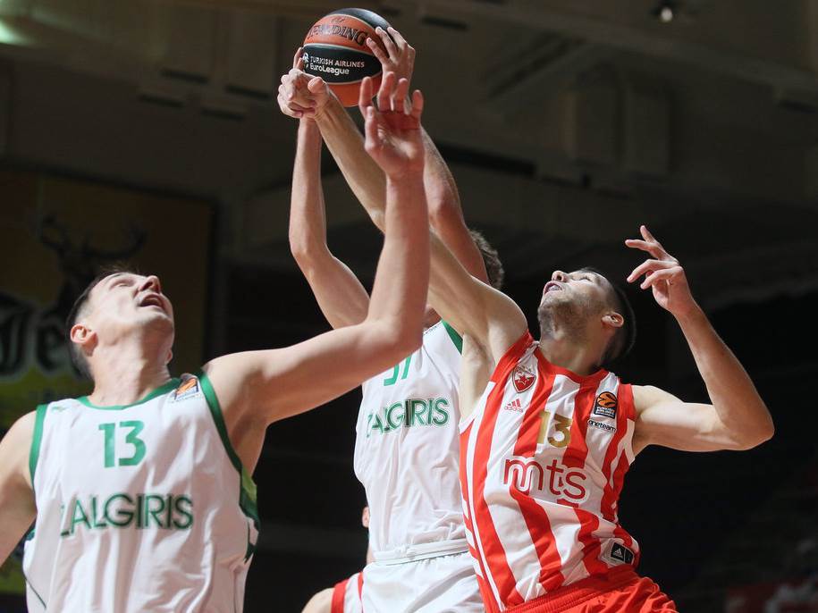  Evroliga 3. kolo Crvena zvezda Žalgiris 