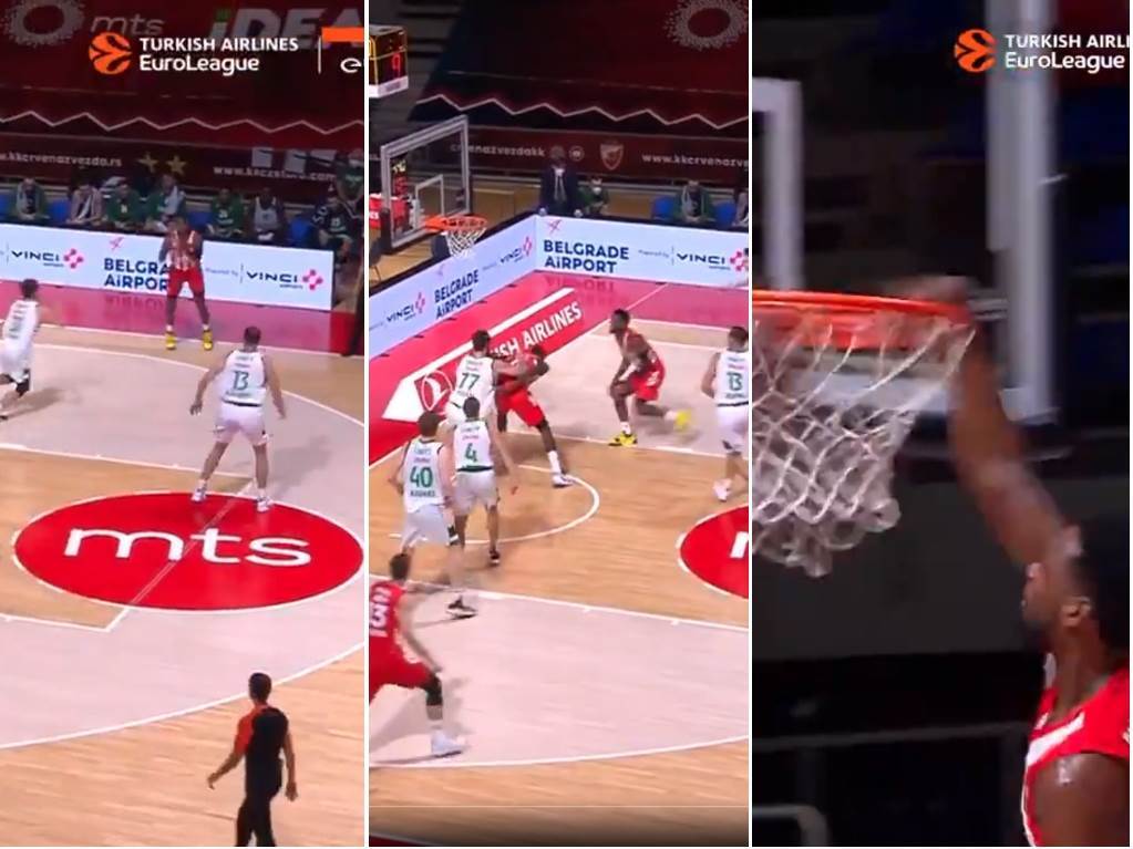  Zvezda je izgubila, ali o ovom potezu će se pričati: Spektakularno zakucavanja Lojda! (VIDEO) 