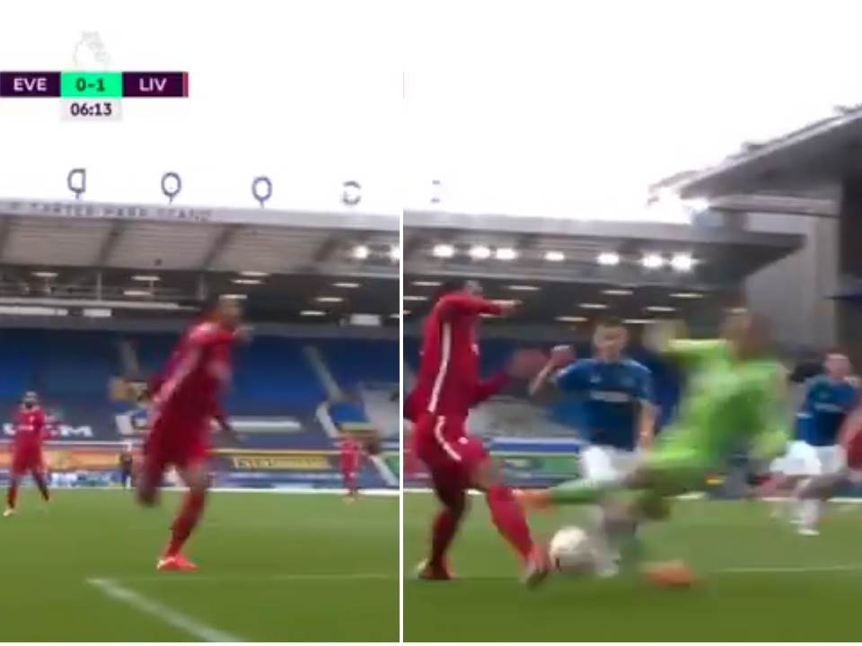  Everton Liverpul start Pikford nad Van Dajk 