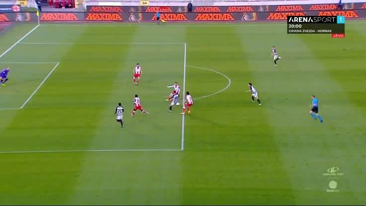  Partizan - Crvena zvezda 1:0 VIDEO 