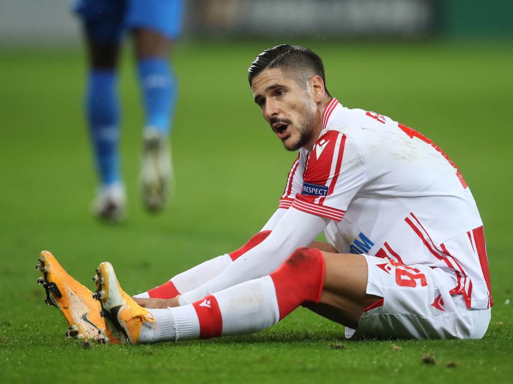  Liga Evrope Slovan - Crvena zvezda Dijego Falćineli pokušao gol rukom kao Maradona 