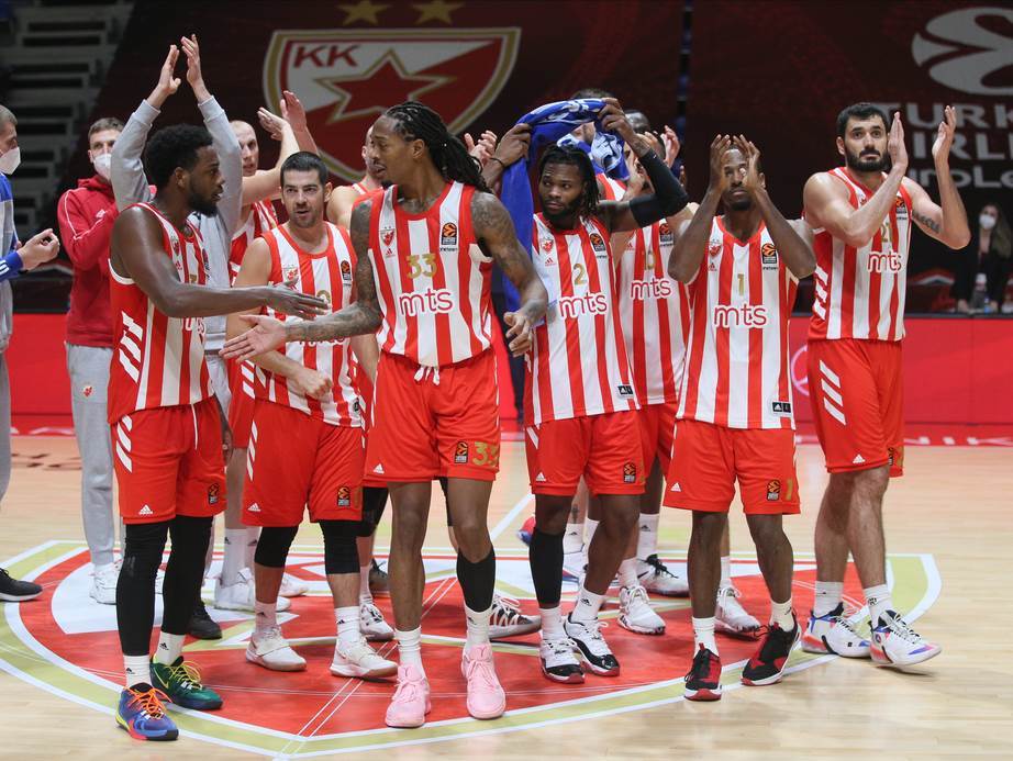  KK Crvena zvezda četiri utakmice za sedam dana 