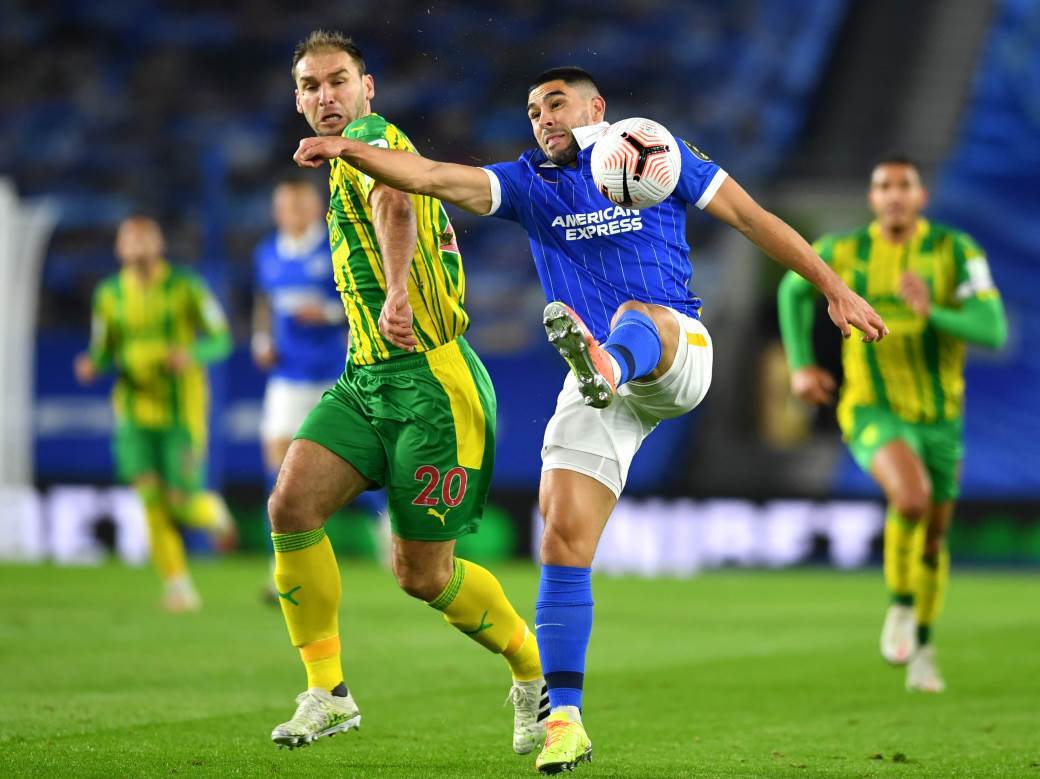  Bane kriv za Brajtonov gol: Srpski defanzivac ''asistirao'', VBA stigao do boda! (VIDEO) 