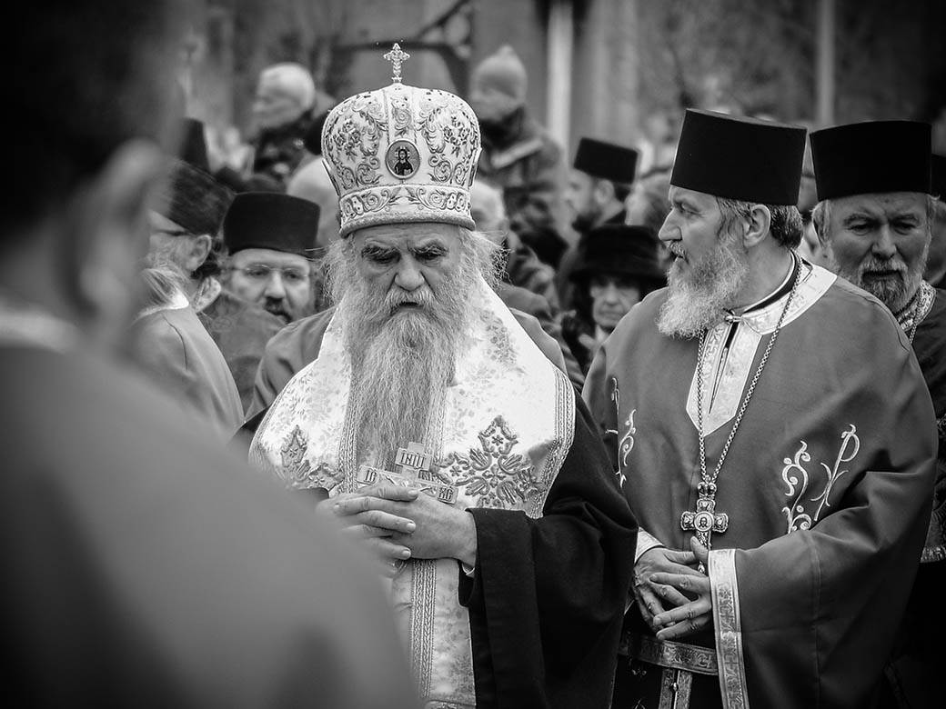  Podgorica: Episkop Joanikije služio liturgiju povodom 40 dana od smrti Amfilohija 