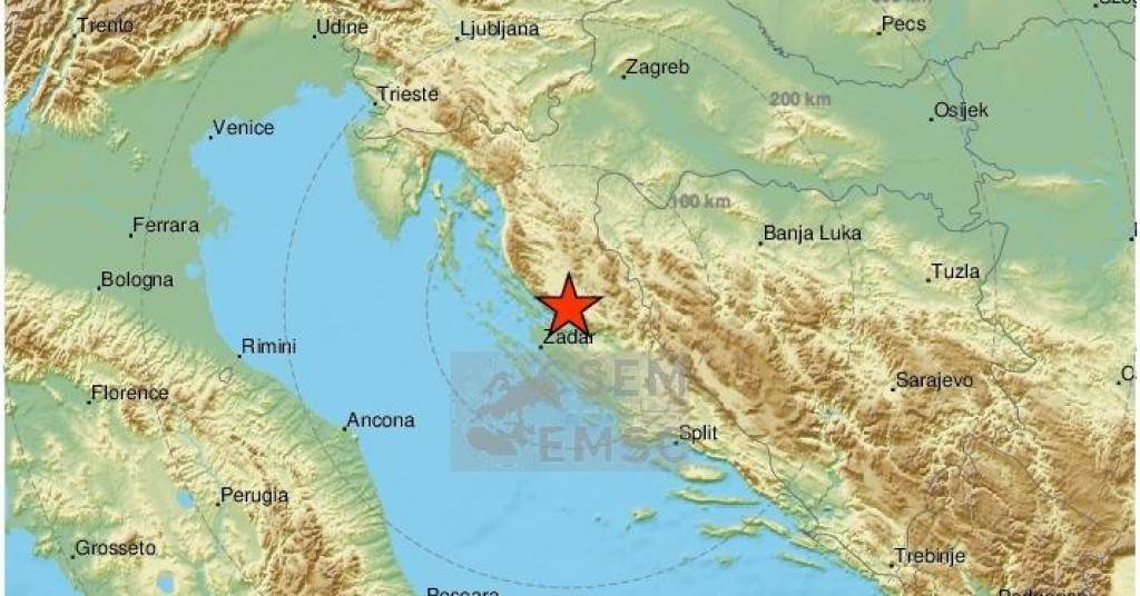  Evropski mediteranski seizmološki centar: Zemljotres na Jadranu nije povezan sa onim u Turskoj 
