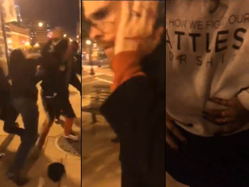  Snimak napada ispred Bijele kuće: Pogledajte trenutak u kom su izbodene 3 osobe! 