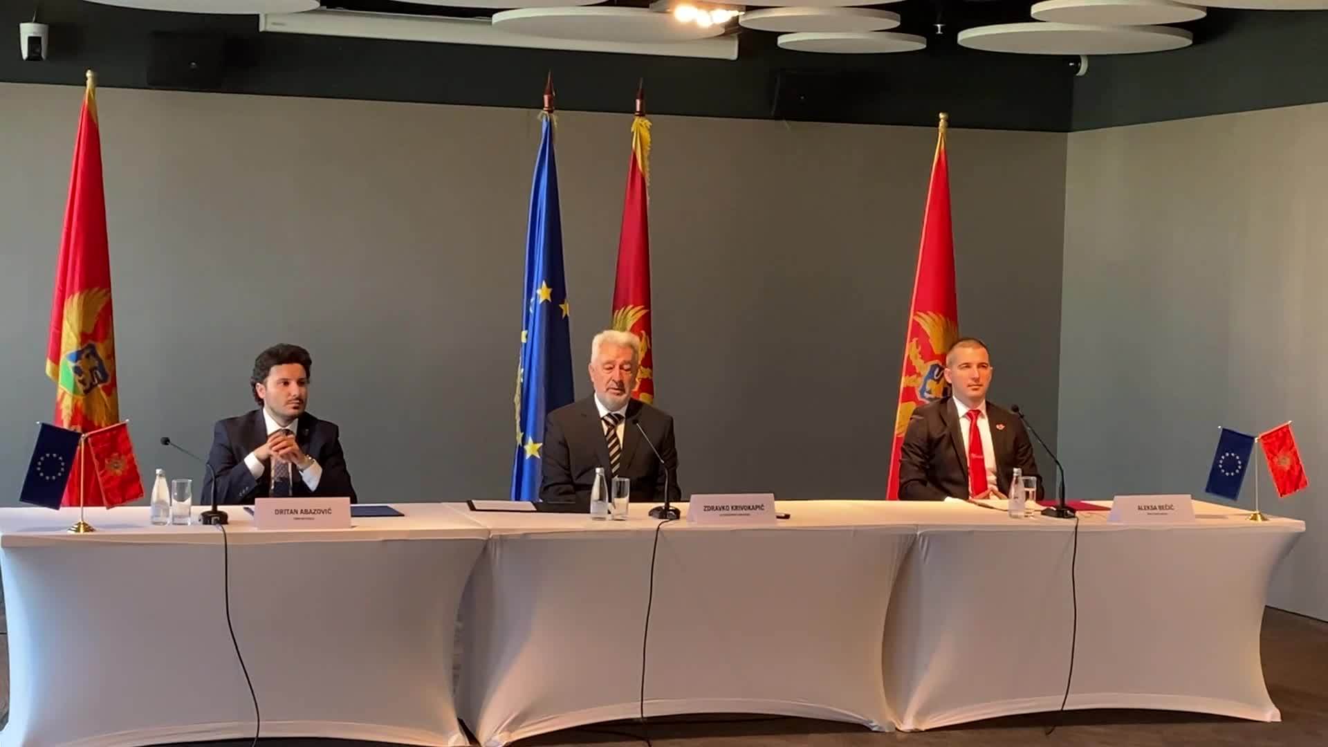  Krivokapić saopštio prijedlog nove crnogorske vlade: Dritan Abazović iznenađen ponudom da bude ministar odbrane! VIDEO 