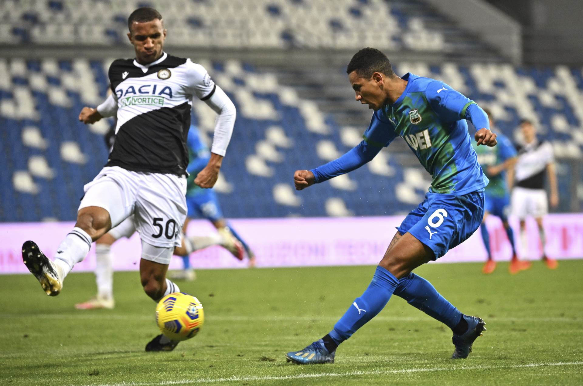  Sasuolo - Udineze 0:0 Serija A 7. kolo 