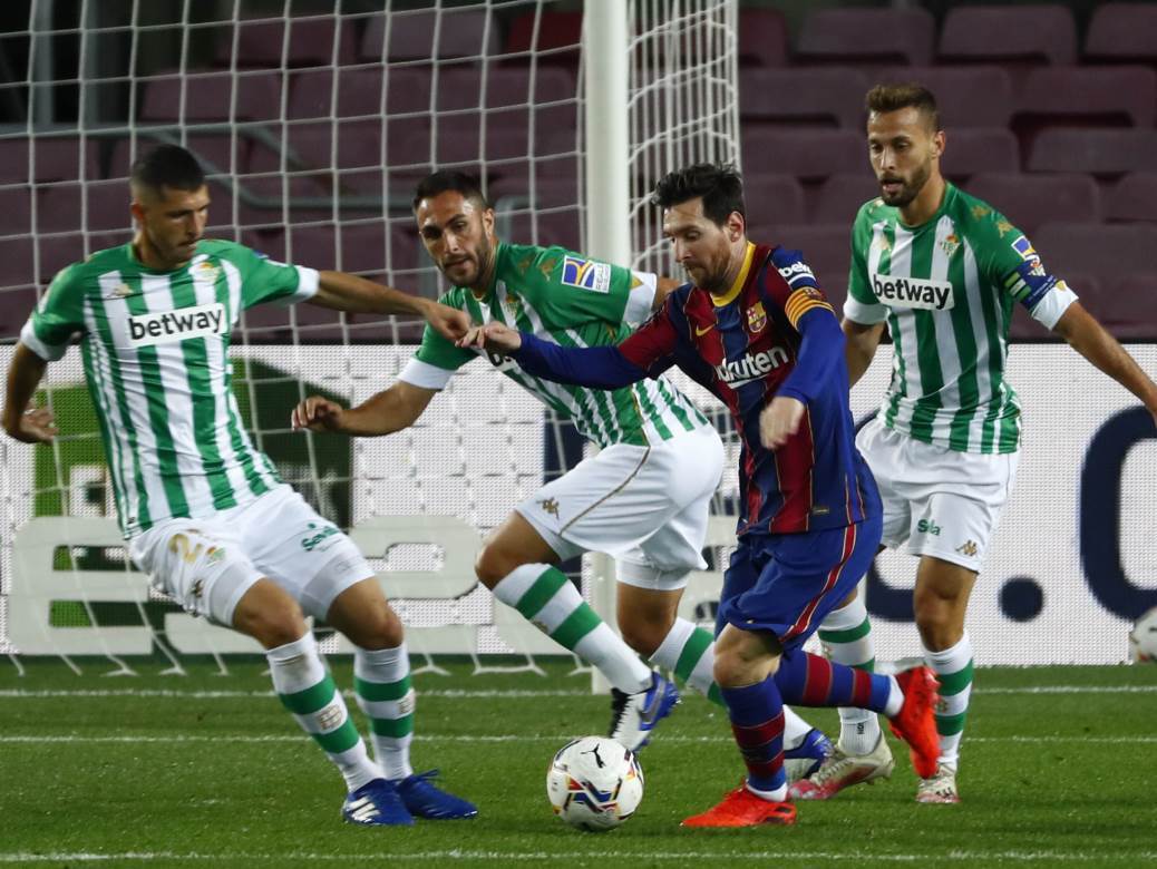  Primera - Barselonqa - Betis 5-2 Mesi ušao i zabio dva gola 