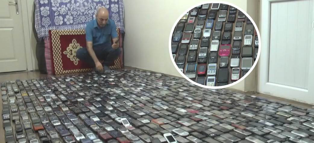  Najveća kolekcija telefona?! Preko 20 godina ih skuplja, nije prestao ni kada su mu lopovi obili kuću! 