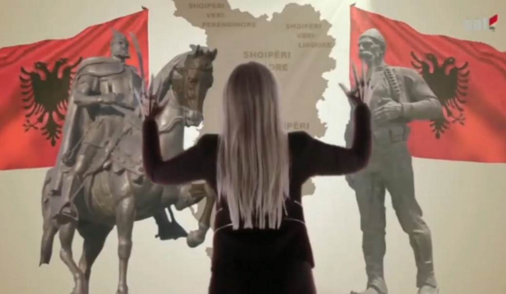  Skandal u Crnoj Gori: Na televiziji se promoviše velika Albanija! 