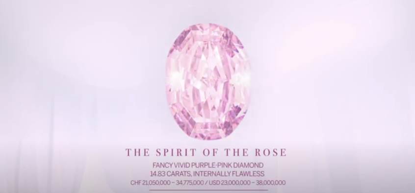  "Duh ruže": Najveći ružičasti dijamant prodat za 26,6 miliona dolara 
