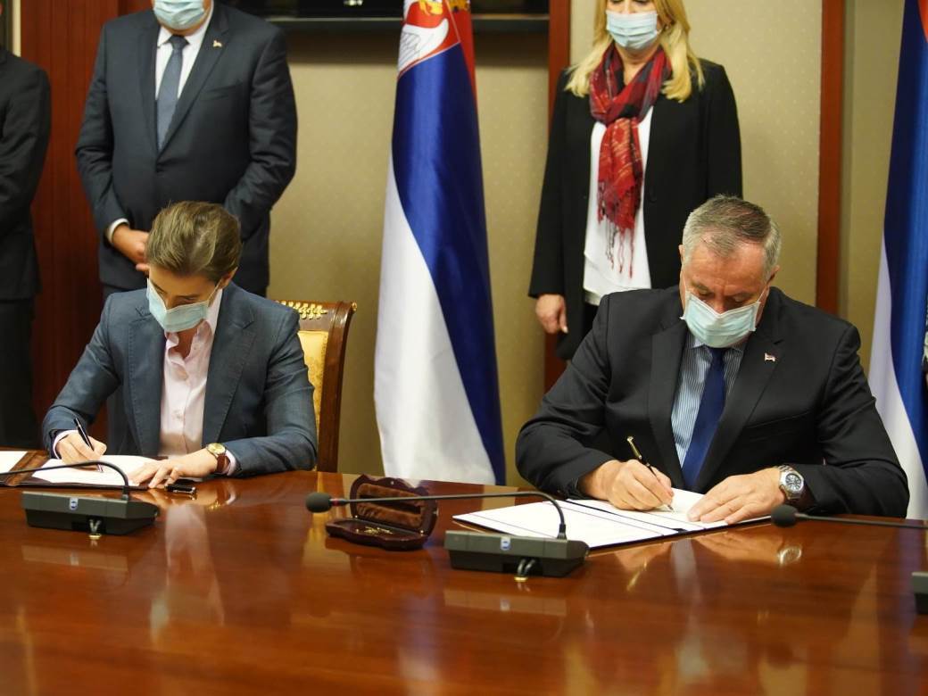  Potpisana zajednička izjava Srpske i Srbije za realizaciju projekta HES "Gornja Drina" 