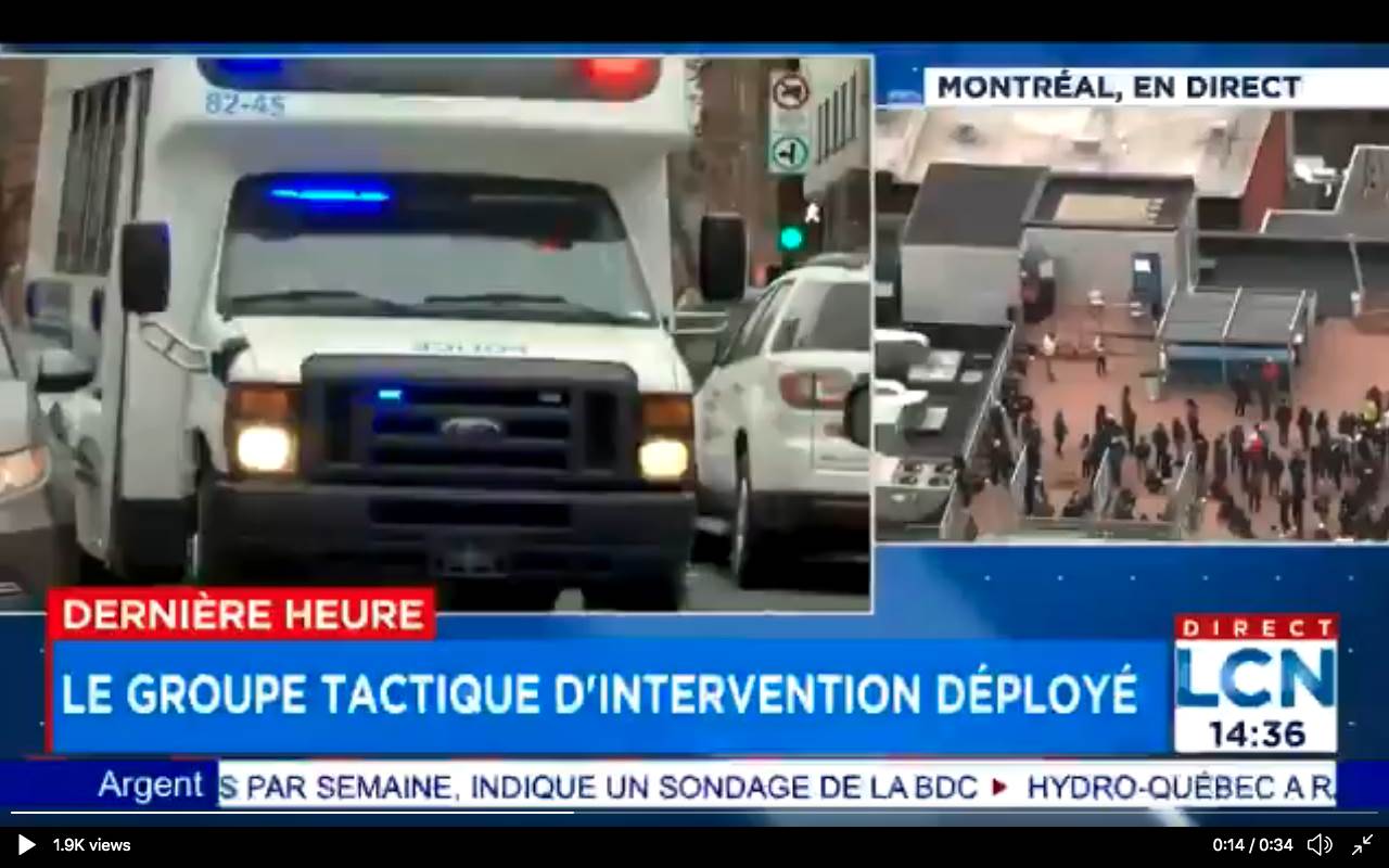  Lažna uzbuna u Montrealu: Policija nije pronašla ništa sumnjivo, evakuacija u toku 