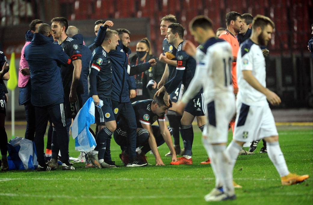  Srbija Škotska povrijedio se trener pukao mišić 