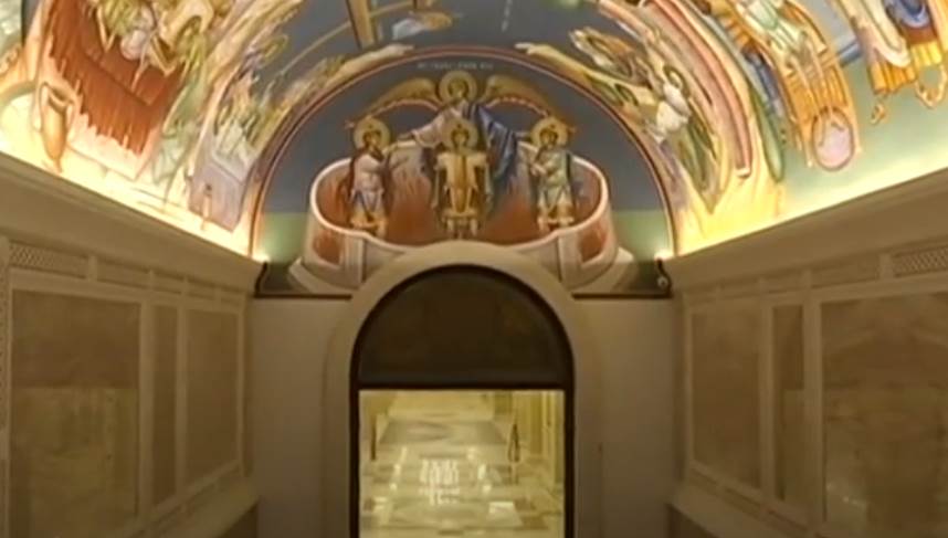  Kako izgleda kripta u kojoj će biti sahranjen patrijarh Irinej (VIDEO) 