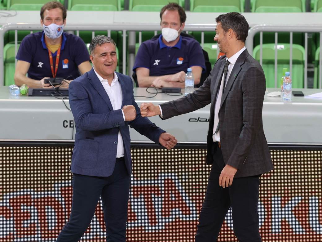  Dragan Bajić nakon Cedevita Olimpija - Igokea, ABA liga, 8. kolo 