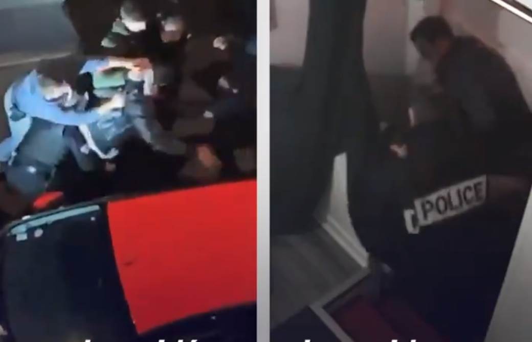  Brutalno nasilje francuske policije nad Afroamerikancem: Ubijali ga od batina uz rasističke komentare! VIDEO 