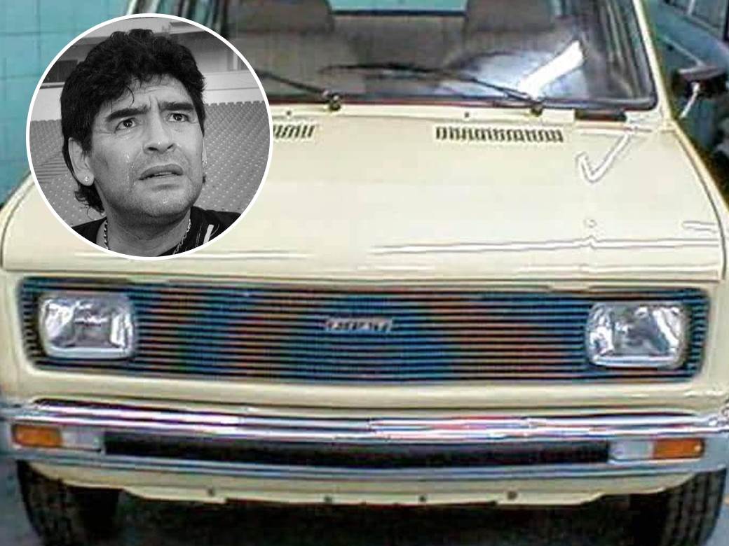  Nije vic, Maradona je stvarno vozio 128!  Imao je i skromna i luksuzna kola, a njegov Ferari je bio  