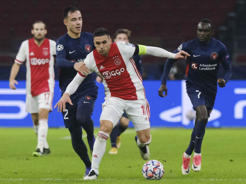  Dušan Tadić izabran je za najboljeg igrača 4. kola Lige šampiona! 