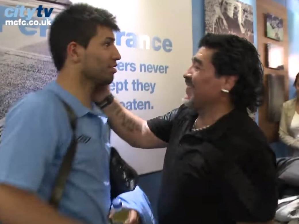  Aguero nije dobro, pitanje je da li će igrati: Maradona je bio deda njegovog sina, potresla ga smrt 