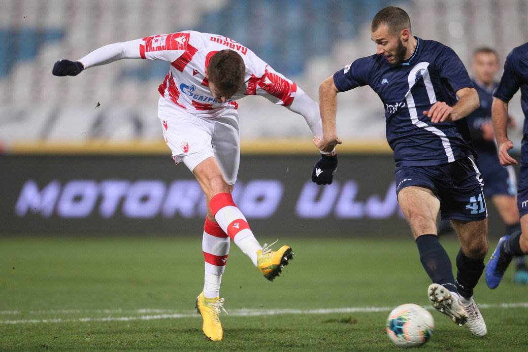  Crvena zvezda Rad Pavkov igrao rukom reakcija Partizan 