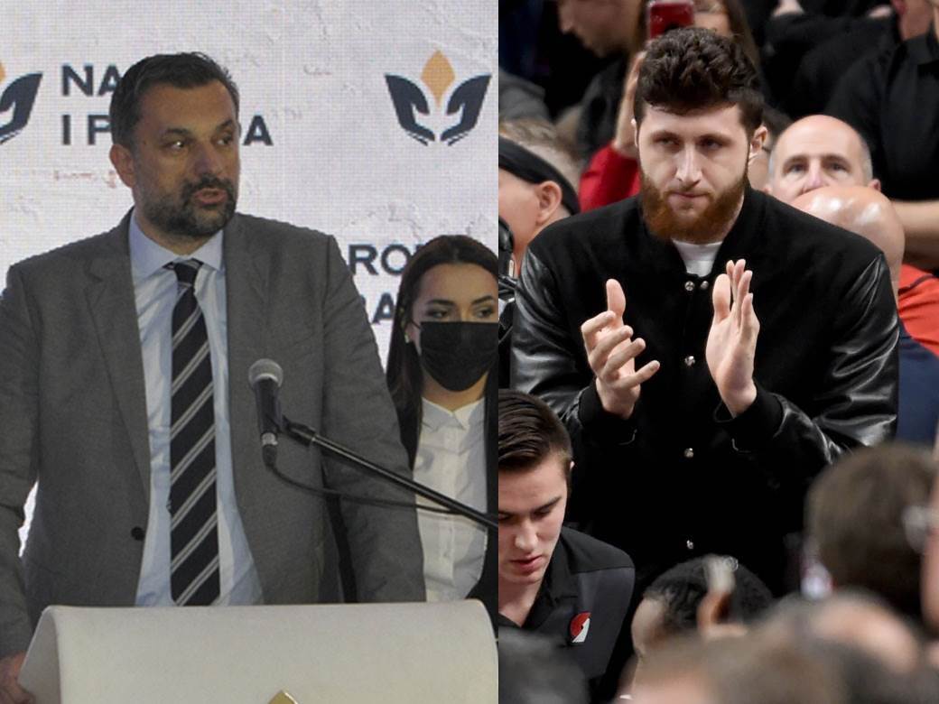  sukob Jusuf Nurkić - Elmedin Konaković 