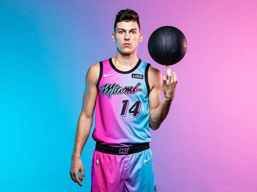  NBA liga dres Majami 