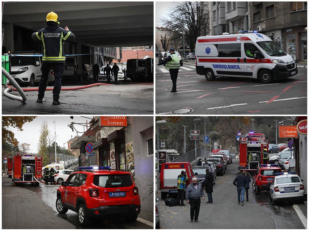  U eksploziji u centru Beograda poginula jedna osoba: Pogledajte uništene automobile (Video) 