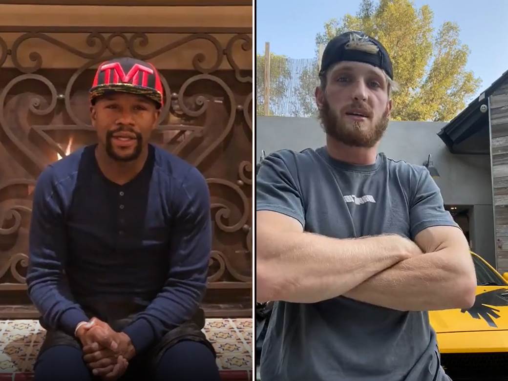  Flojd Mejveder borba YouTube zvijezda Logan Pol 