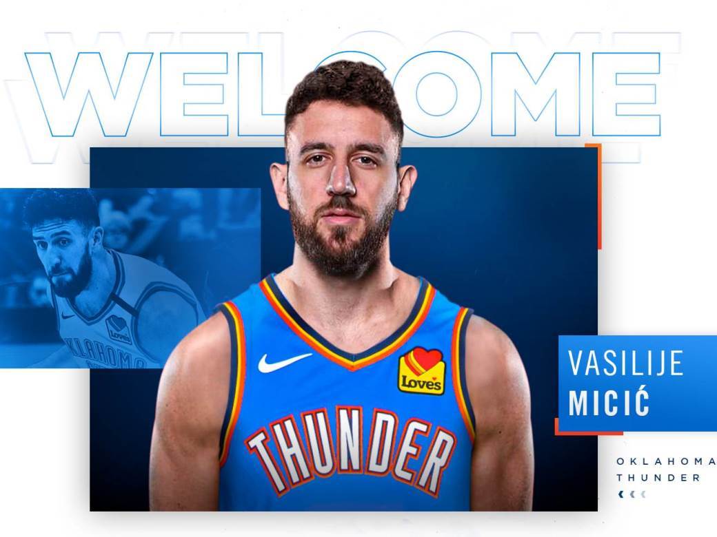  Košarka Vasa Micić novi član Oklahoma NBA liga 