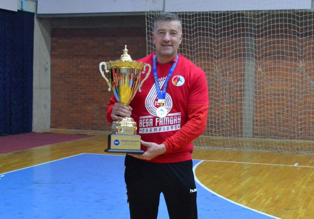  EHF Evropski kup Besa - RK Borac intervju Arben Mućoli 
