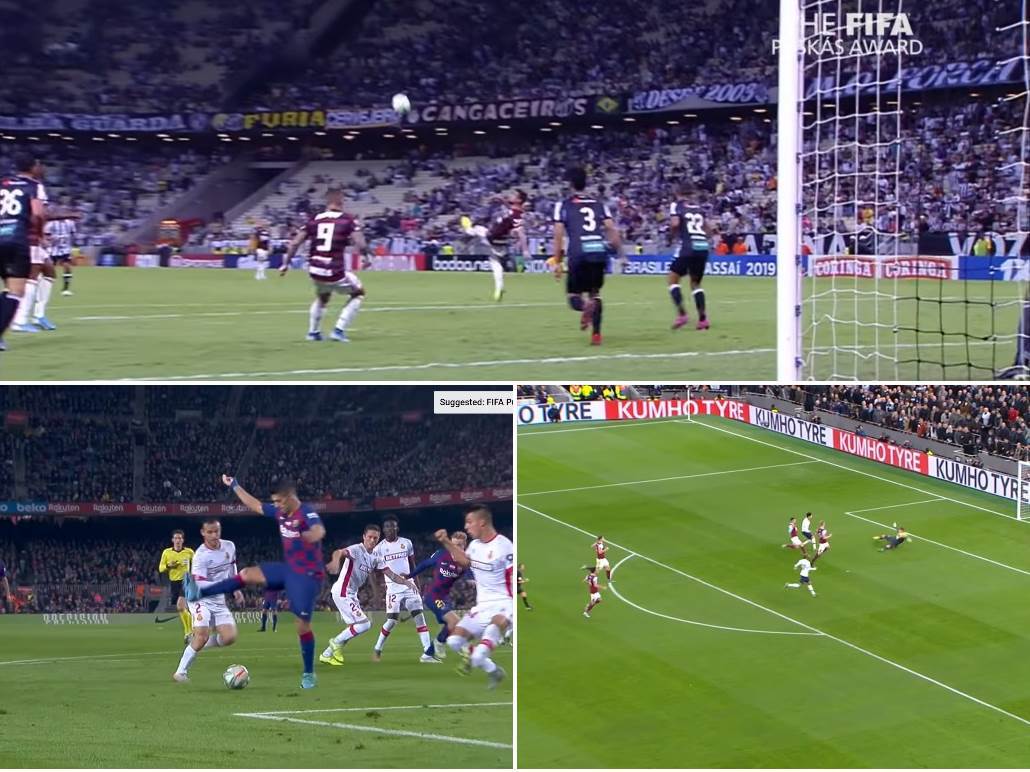  Fudbal najljepši gol 2020. godina tri kandidata 