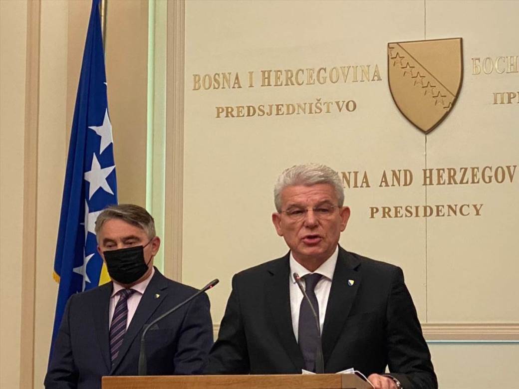  Komšić i Džaferović o sankcijama 