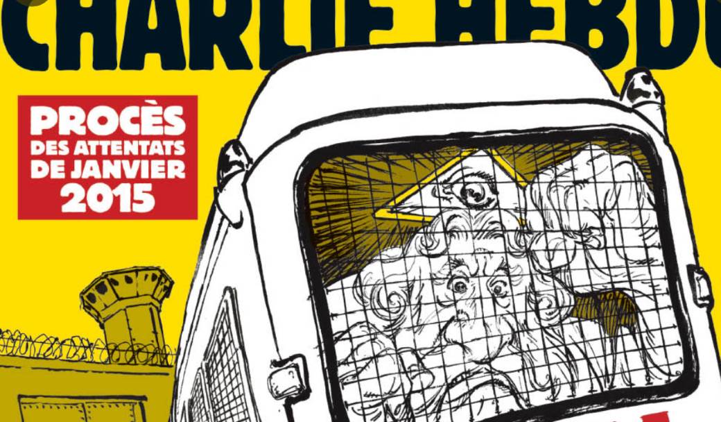  Šarli Ebdo objavio novu karikaturu: Bog u policijskom kombiju, “vraća se na svoje mesto!“ 