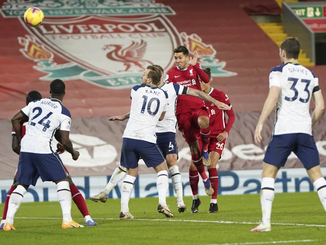 Liverpul - Totenhem 2:1 Premijer liga  13. kolo 