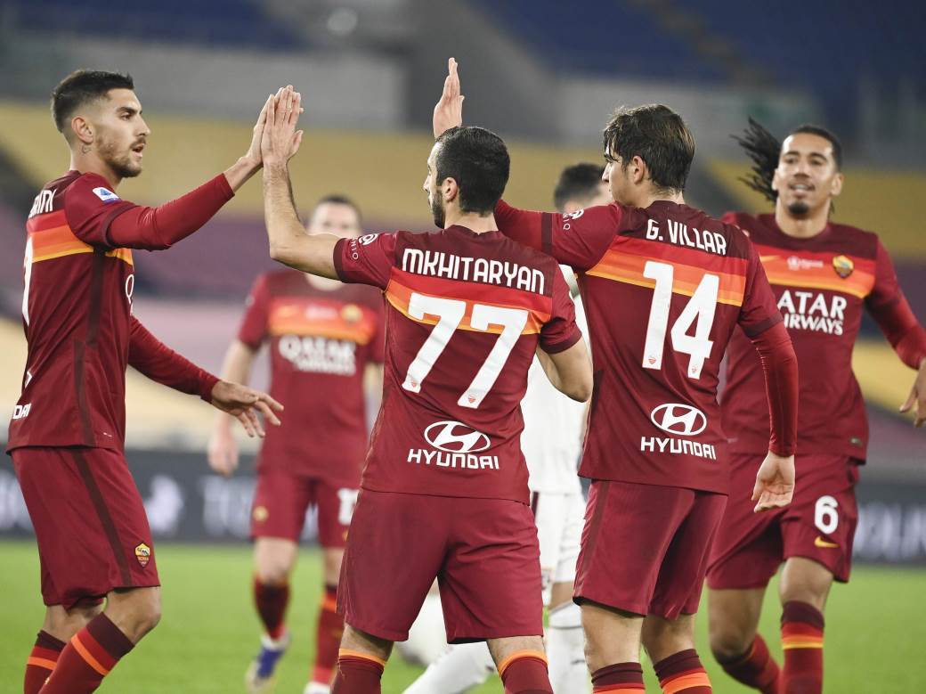  Serija A 12 kolo Roma - Torino 3-1 