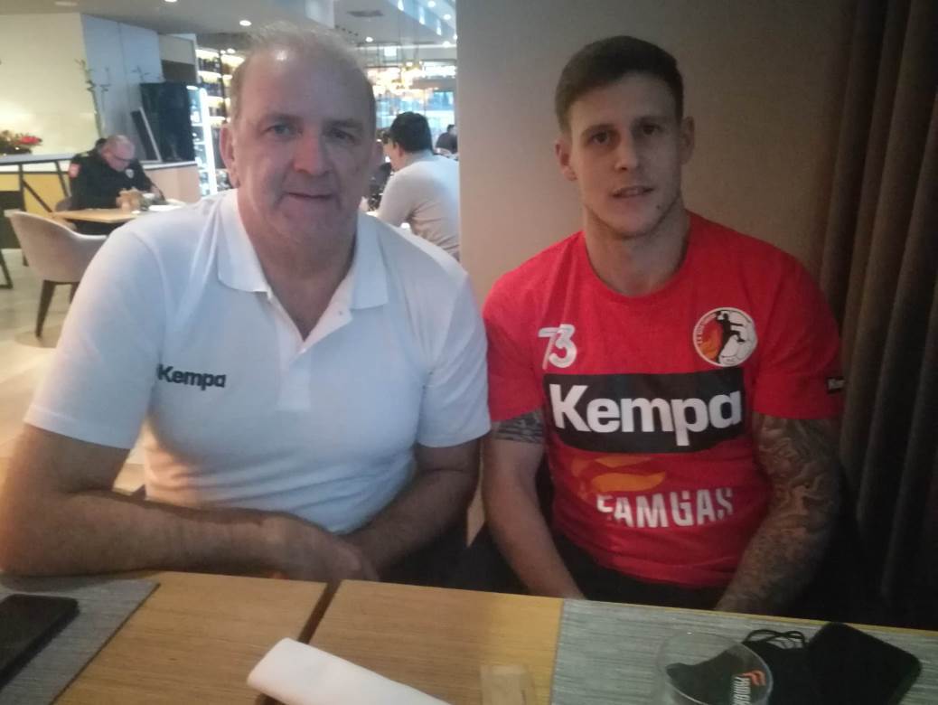  Havijer Kabanas i Viktor Alonso Garsija za  MONDO o Rk Borac - RK Besa, 3. kolo EHF Evropski kup 