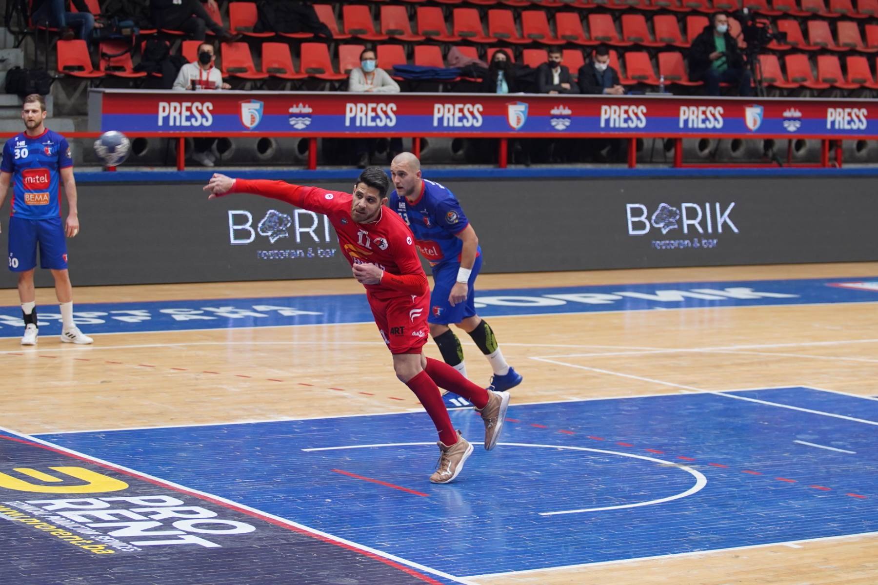  Rukomet EHF Evropski kup Borac m:tel Besa UŽIVO 