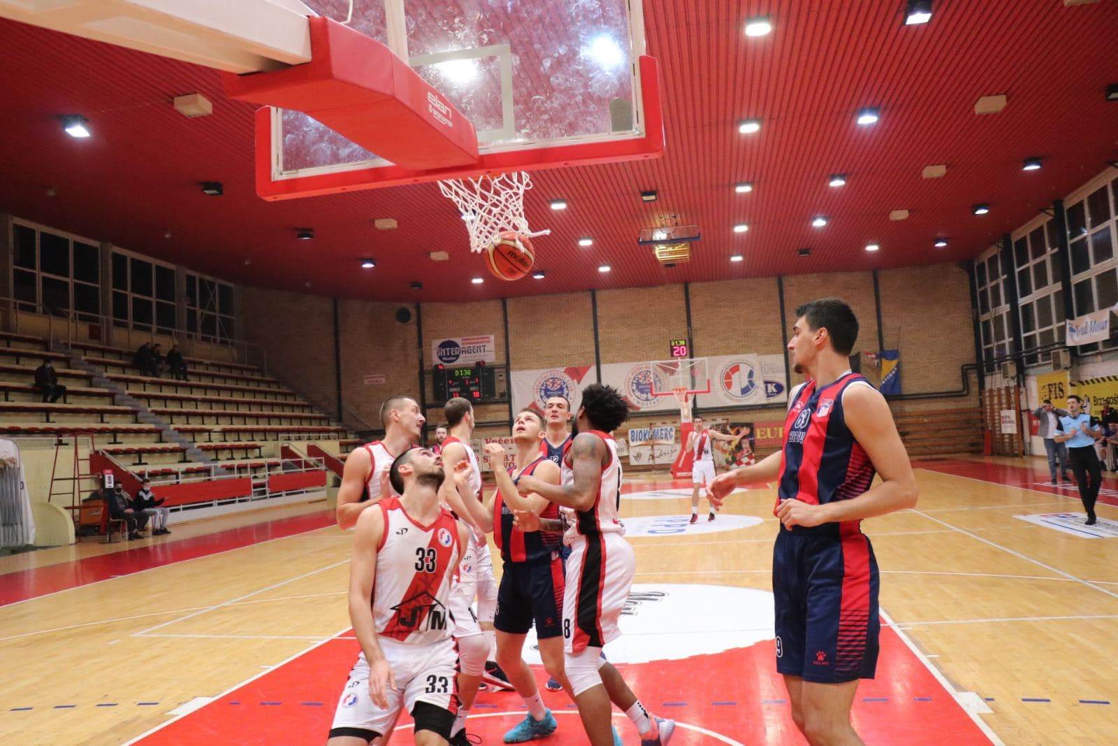  Košarka Liga BiH Zrinjski Borac 87 69 