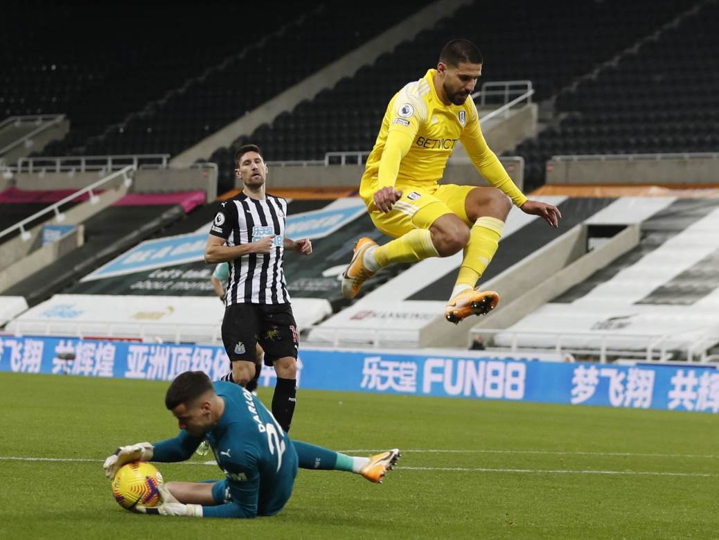  Njukasl - Fulam 1:1 Premijer liga 14. kolo 