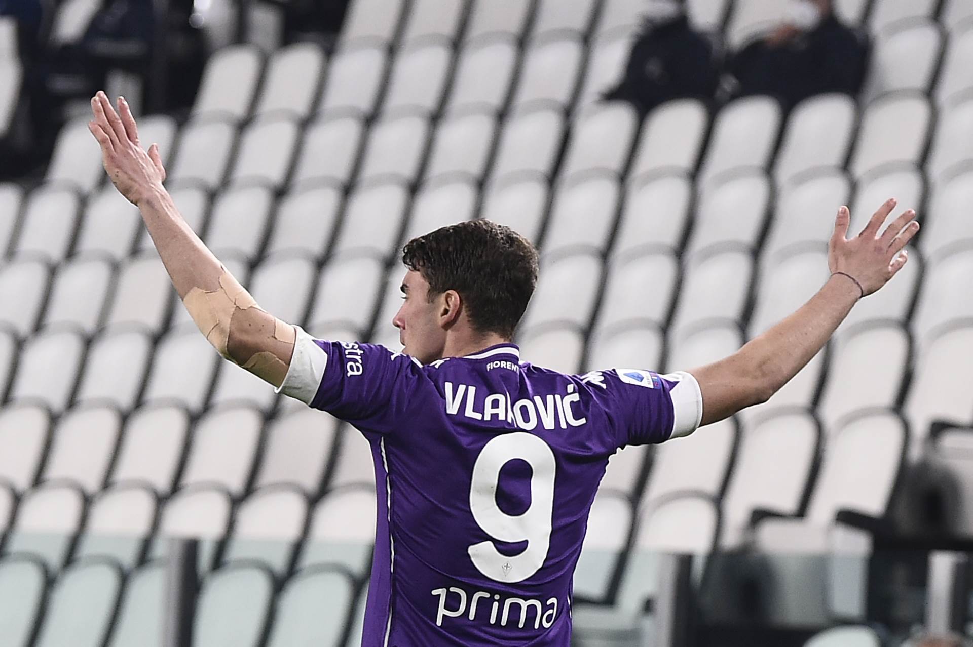  Serija A -Juventus - Fiorentina gol Dušan Vlahović 
