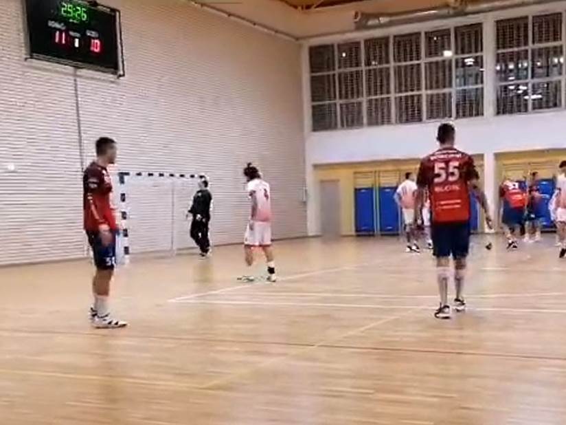  Rk Borac - RK Sloga, Premijer liga BiH, 15. kolo 