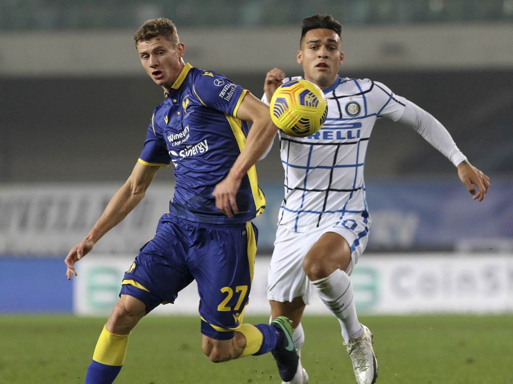  Serija A 14 kolo Verona - Inter 1-2 